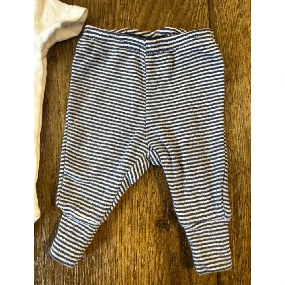 Carters Preemie Baby Boy Outfit‎ Bodysuit Pants 2 Piece Set Reborn Doll Shark